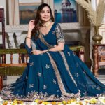 Women's Embroidered Lehenga Choli with Net Dupatta ? Festive & Wedding Wear Set